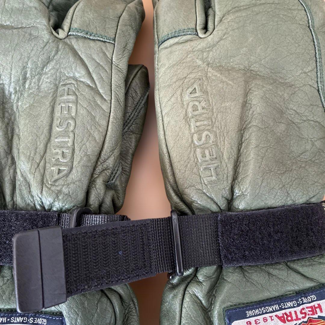 HESTRA GORETEX ミトングローブ　サイズ10 グリーン