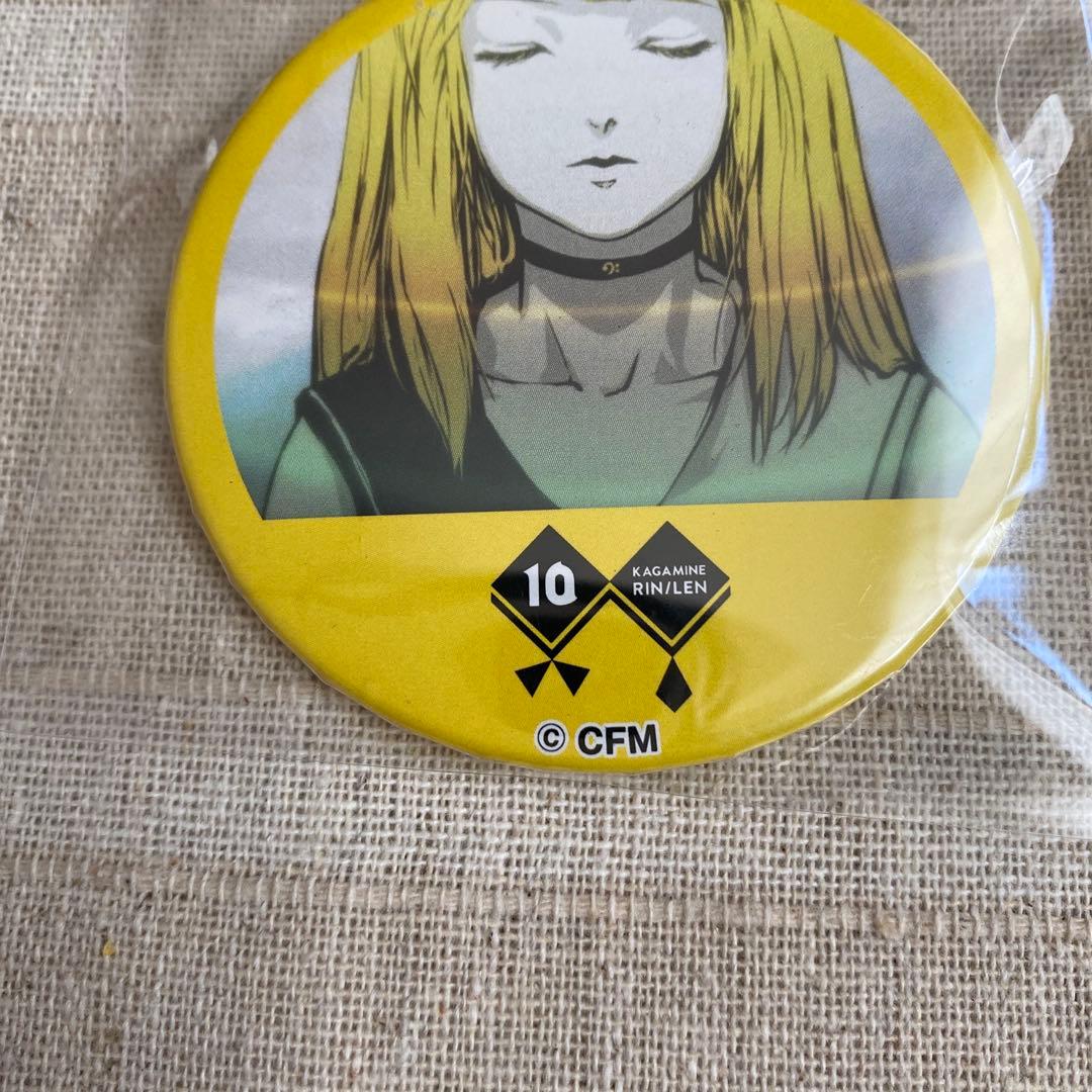 匿名配送 希少 VOCALOID 鏡音リン ニコカフェ 10th 缶バッジ