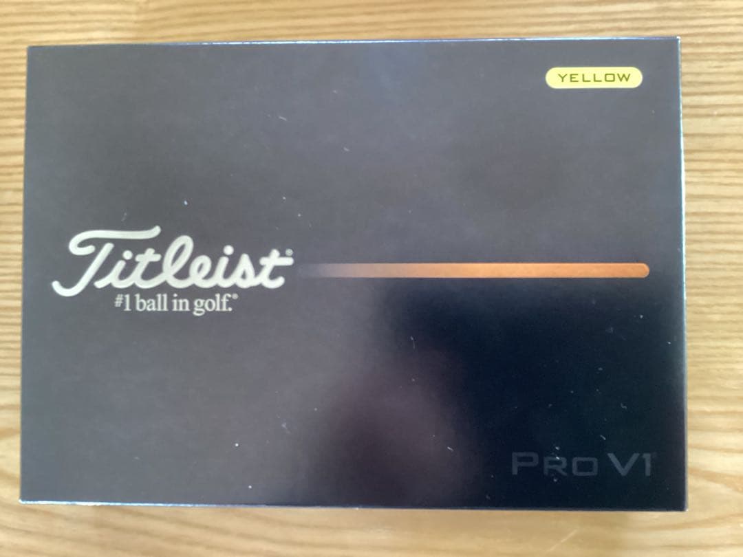 タイトリストPro V1 ゴルフボール イエロー マーカー付き