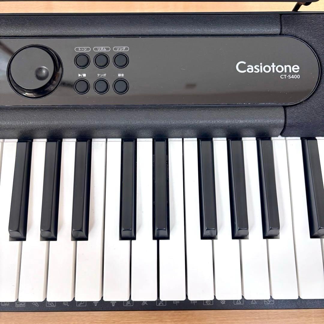 CASIO Casiotone CT-S400 61鍵盤 電子ピアノ キーボード