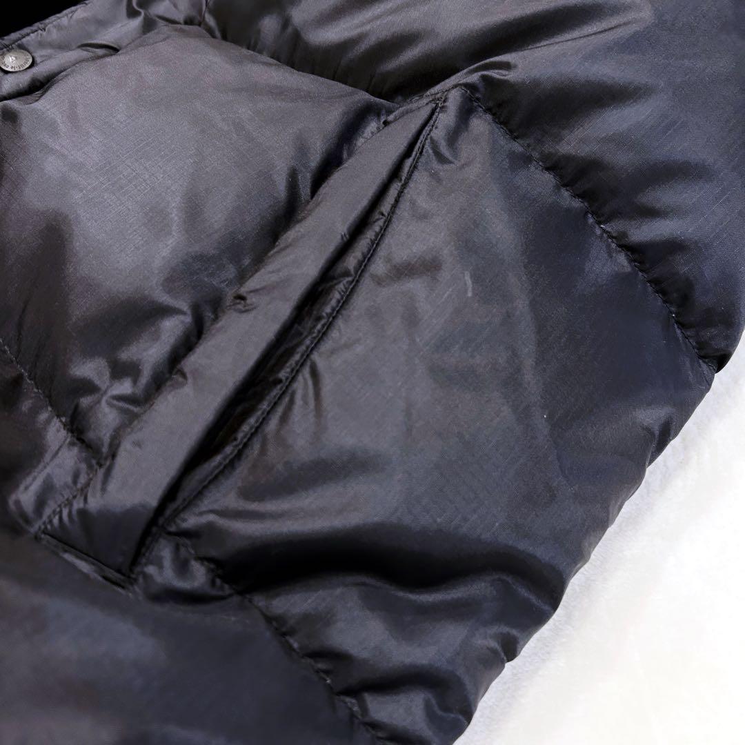 コックスポルティフ ロング ダウンコート 黒 フード取り外し可能 XL 肉厚