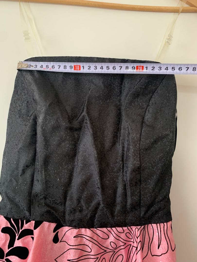 フラダンス　ビスチェドレス　ピンク　7号
