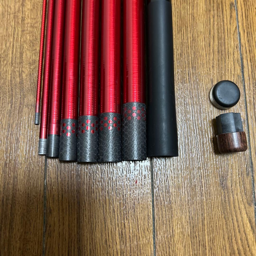 NAIAD H275 90 鮎竿 赤色