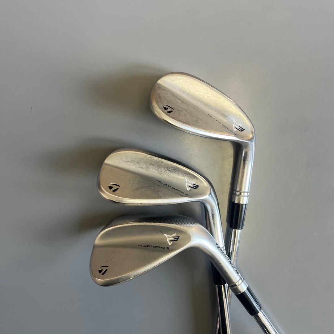 TaylorMade P790＋ミルドグラインド3【50.54.58】セット