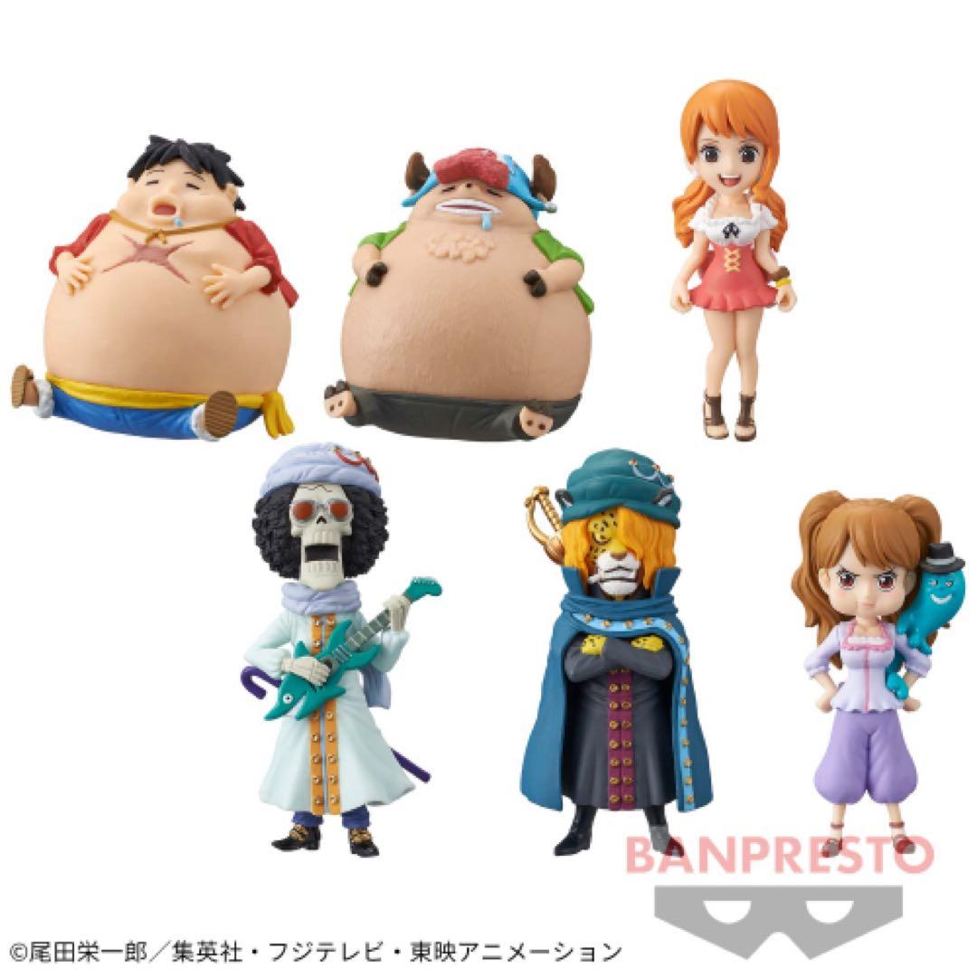 ワンピース　ワーコレ　ホールケーキアイランド1、2、3　計18体セット