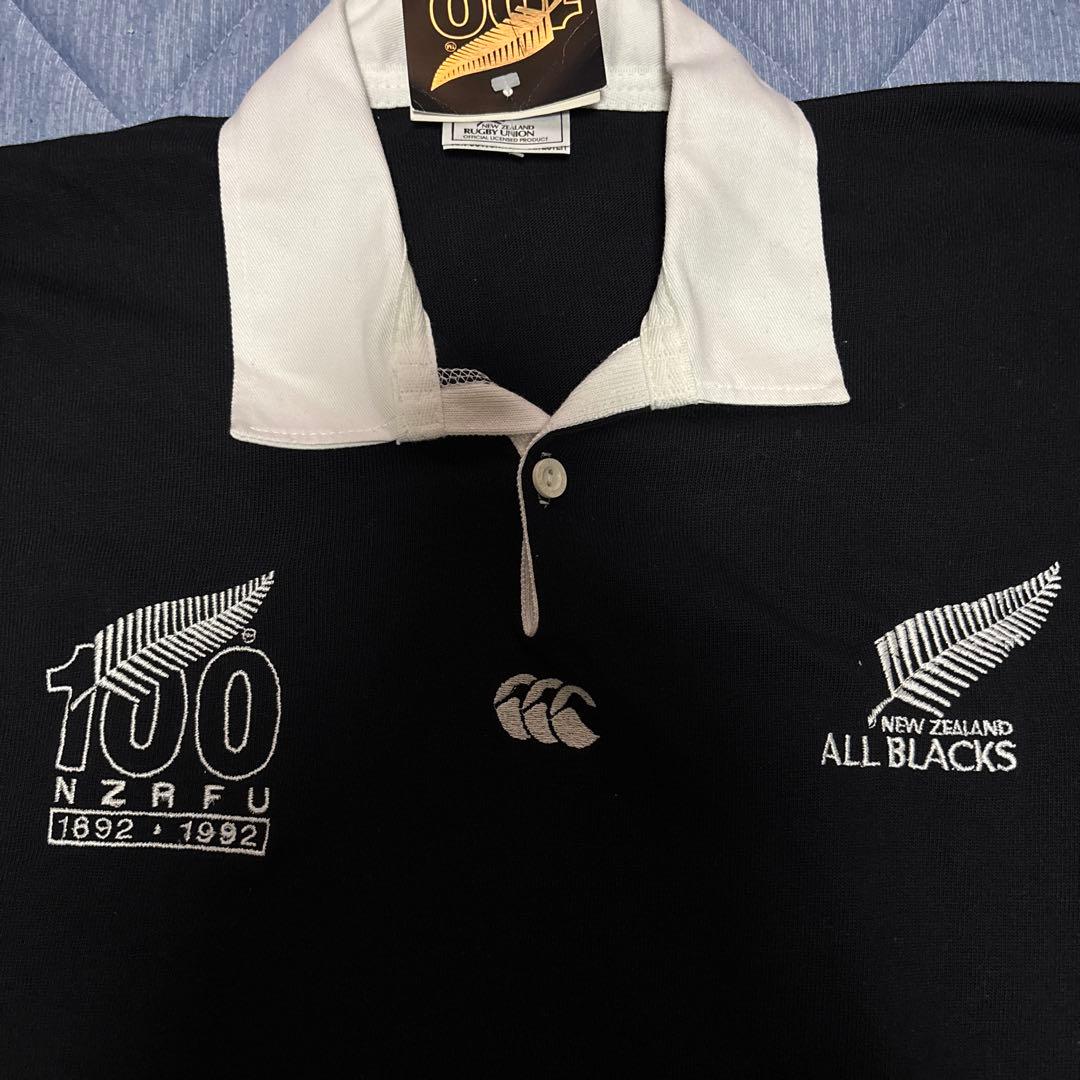 CANTERBURY ALL BLACKS ラガーシャツ 100周年記念