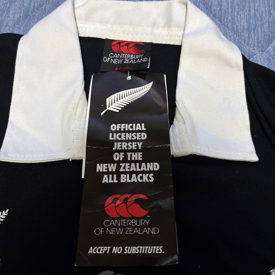 CANTERBURY ALL BLACKS ラガーシャツ 100周年記念