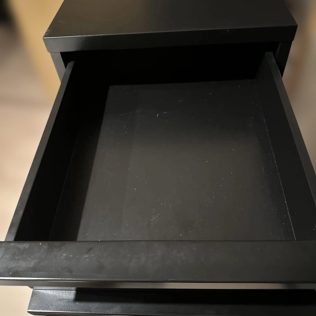 チェスト　8段　ブラック　約50×40×110㎝