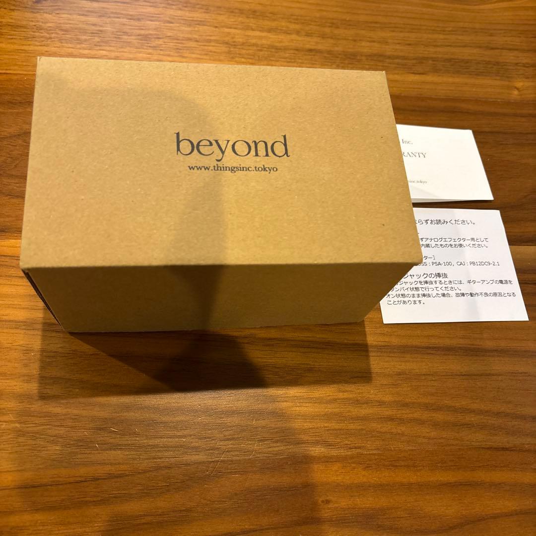人気ペダル！beyond tube preamp 2s 真空管搭載