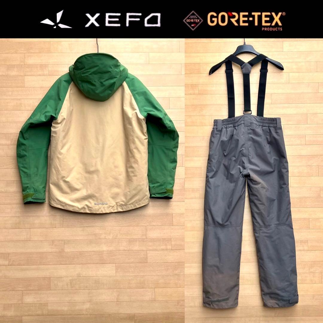 M シマノ XEFO ゴアテックス コージースーツ 防寒 フィッシングスーツ