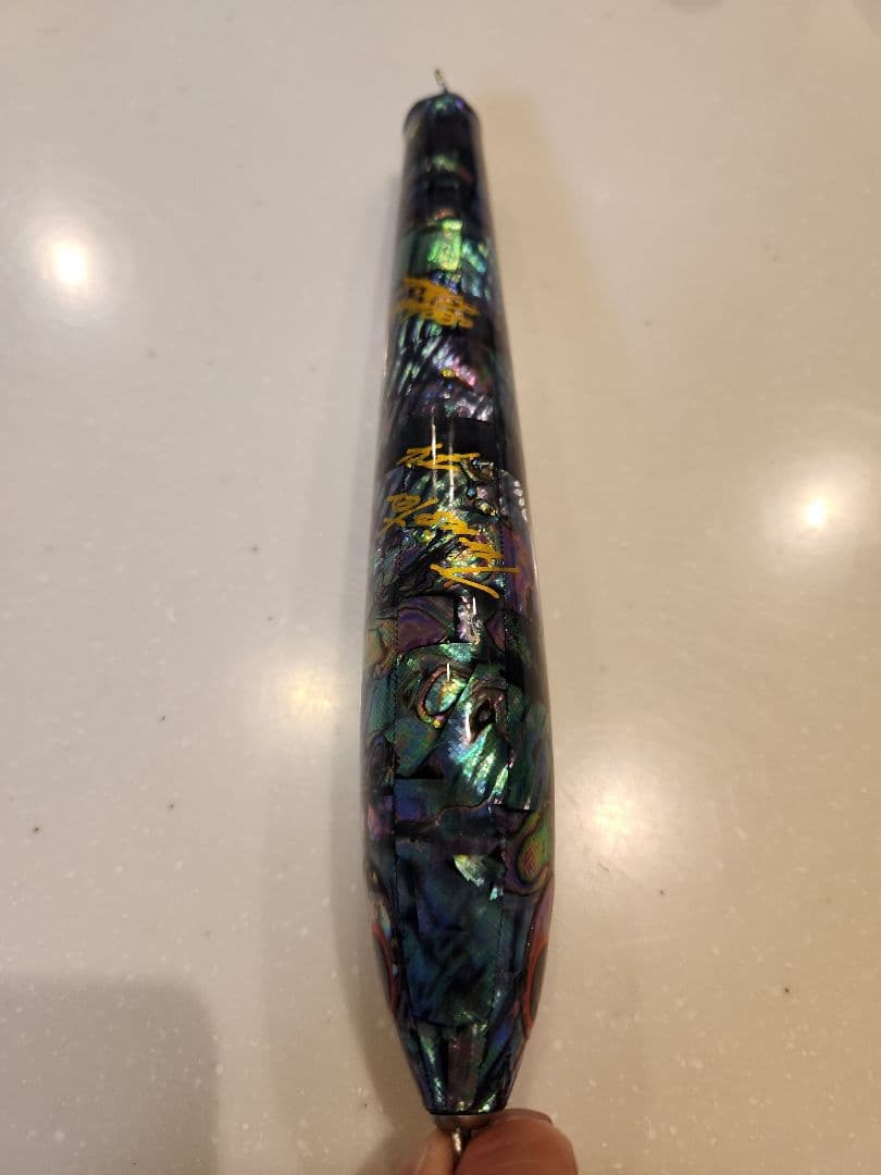 新品！貝田ルアー　ツイスターf4　アワビ張り