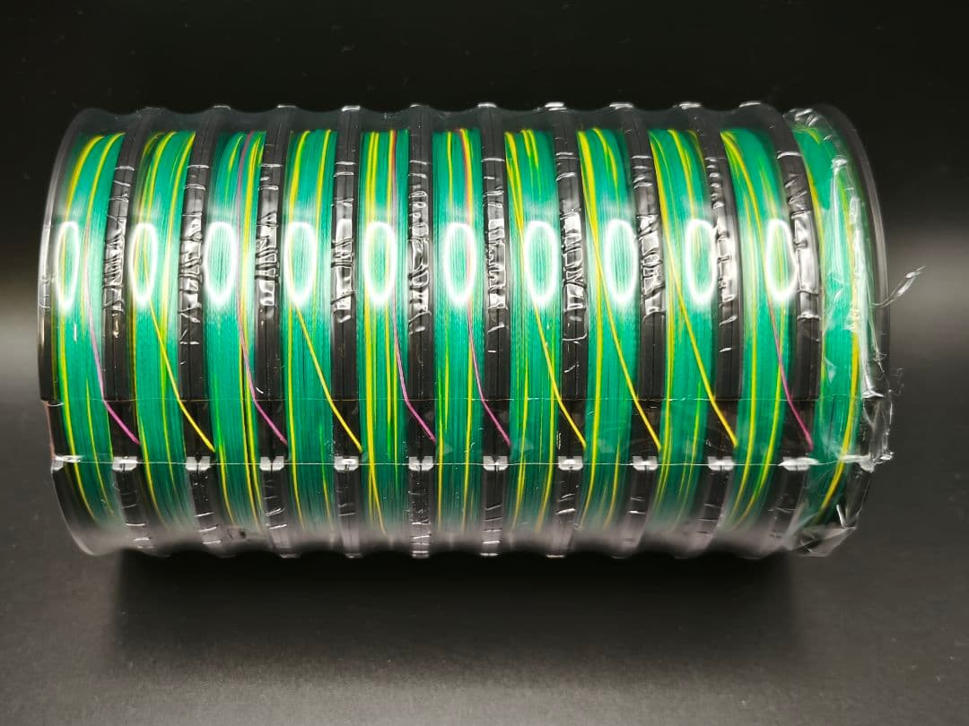 【大特価】シマノ タナトル8 5号 1100m連結 マルチカラー PEライン