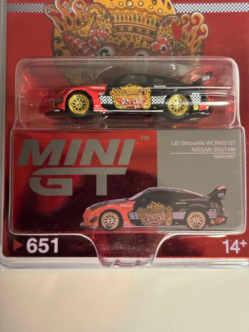 【限定】MINI GT LB-WORKS GT-R R35 バロン