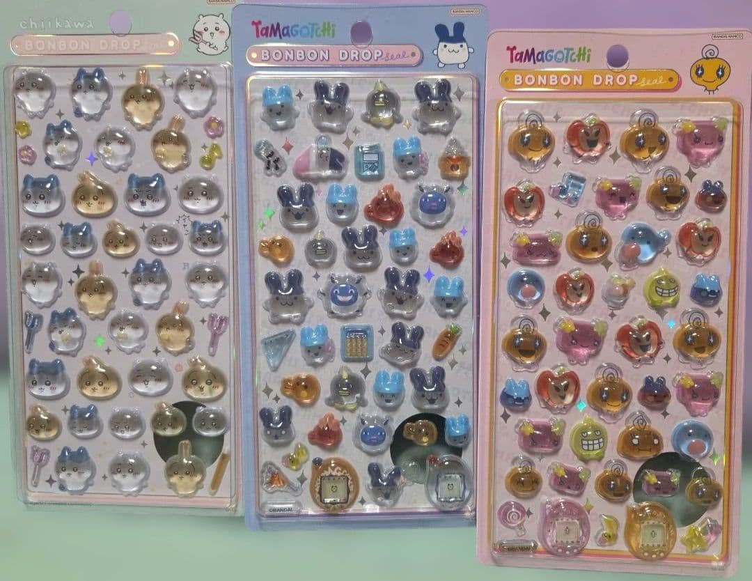 【国内正規品】ボンボンドロップシール ５枚セット