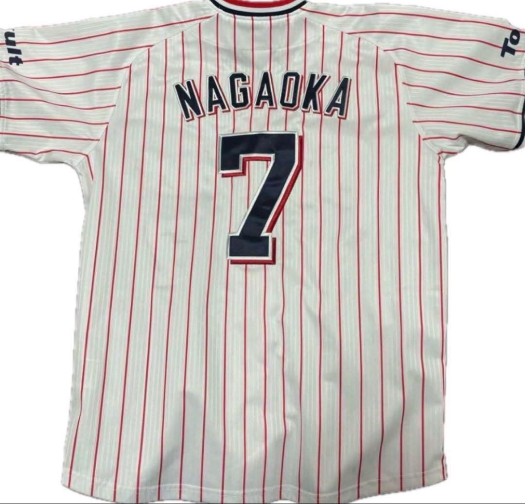 美品未着用、東京ヤクルトスワローズ　長岡秀樹　ユニフォーム　S