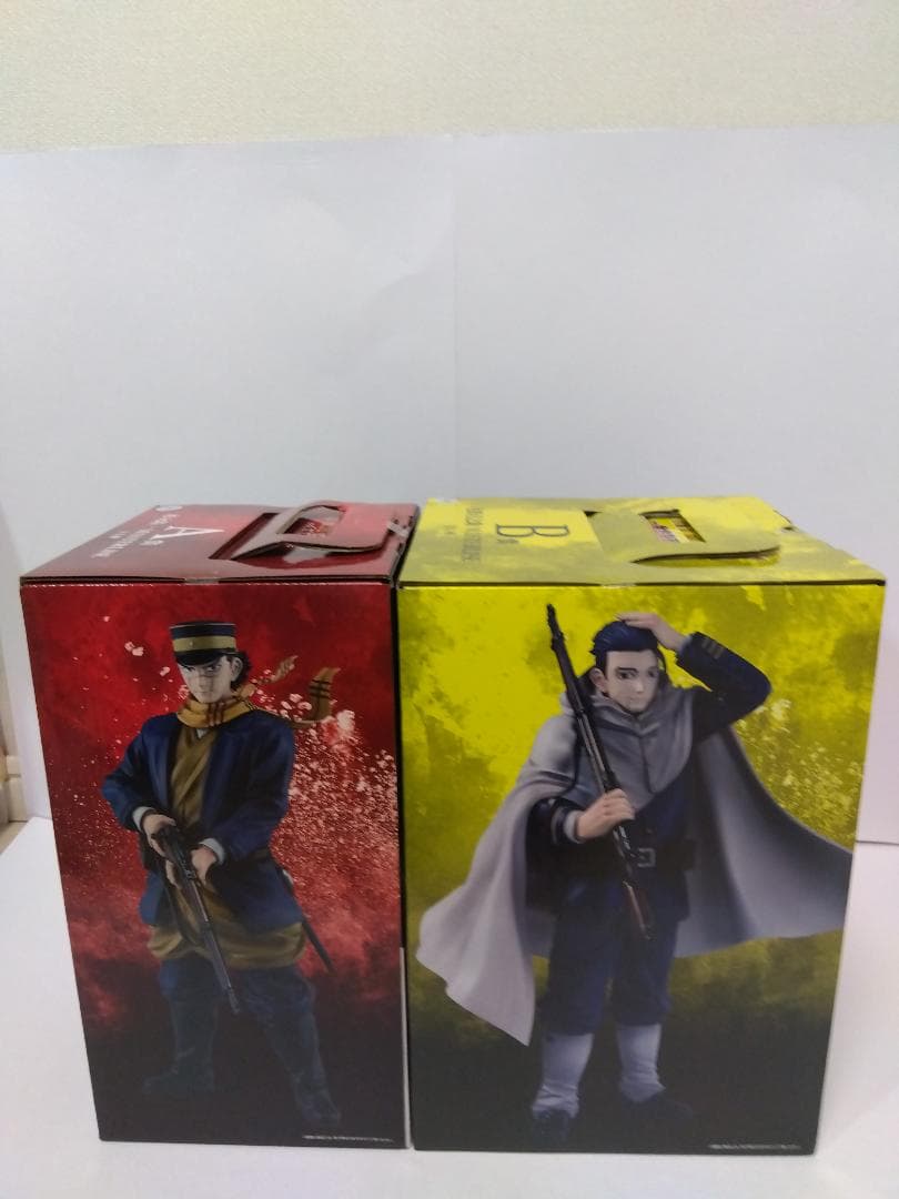 一番くじ ゴールデンカムイ B賞 尾形百之助 A賞 杉元佐一賞フィギュアセット