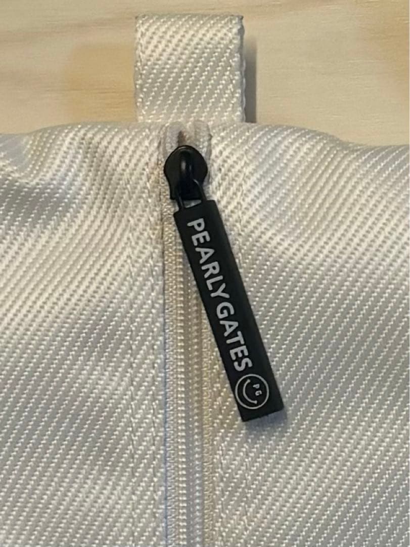 新品　PEARLY GATES シューズケース　ホワイト