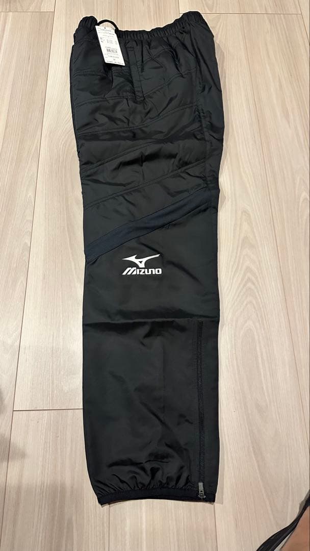 Mizuno ミズノジャージ上下セットブラック×ライム M
