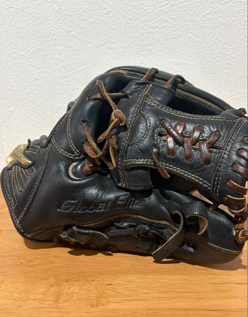 ぴ*ー様 超良型　Mizuno グローバルエリート　軟式グローブ 内野用　ミズノ