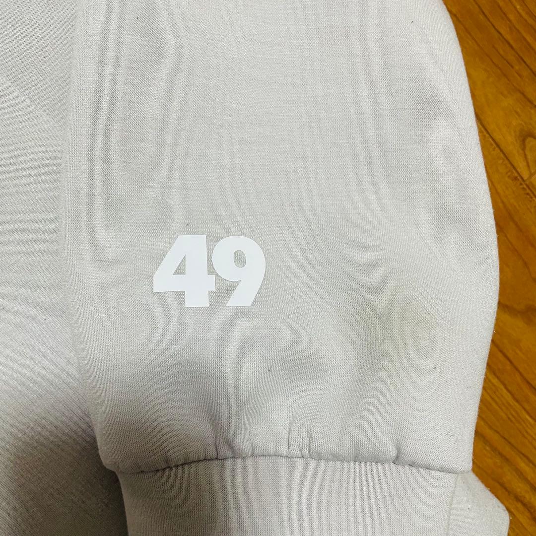 TFW49 パーカー　ライトグレー　L ゴルフ　トレーナー　スウェット