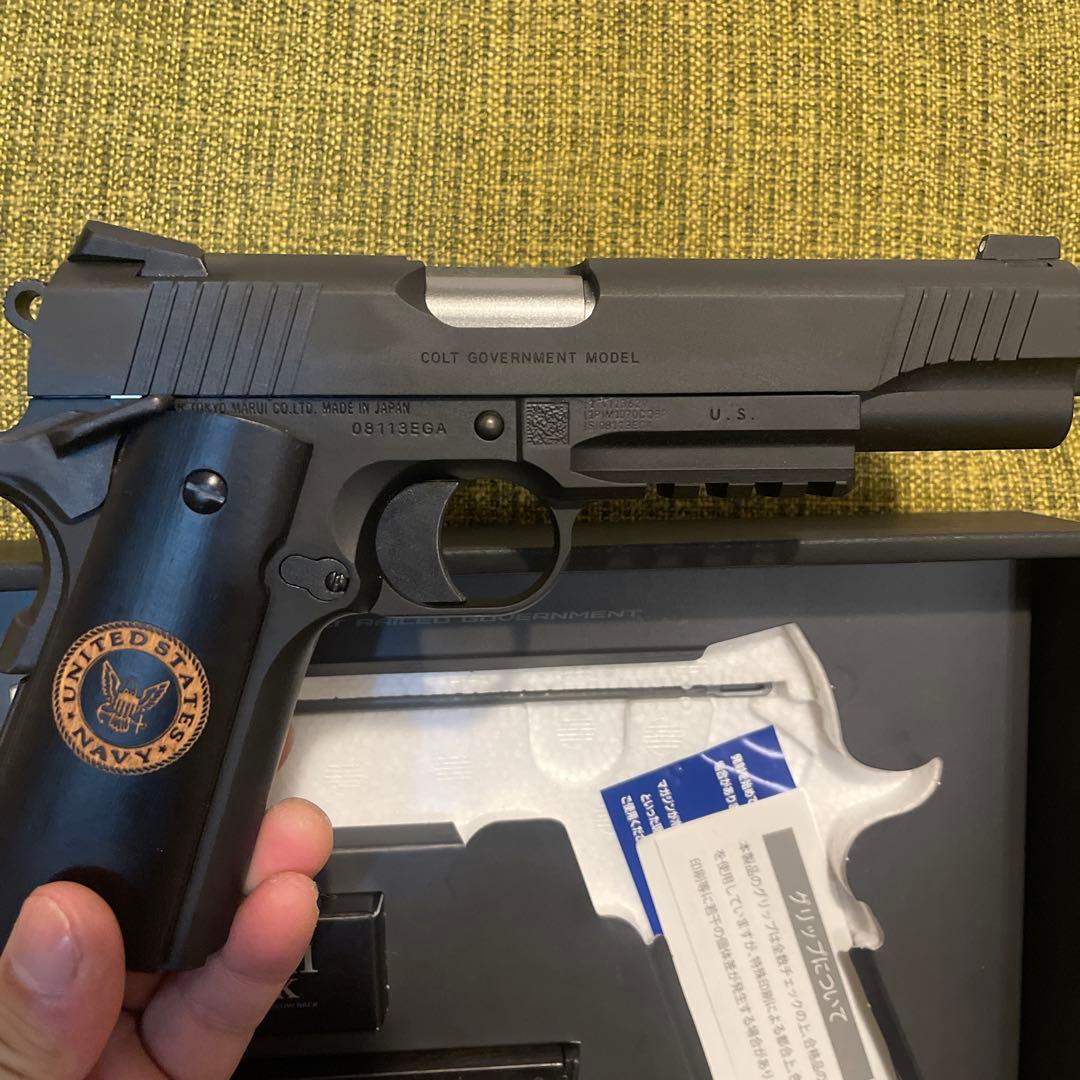 東京マルイ　M45A1 BLACK 木製グリップ 1マガジン付き　美品