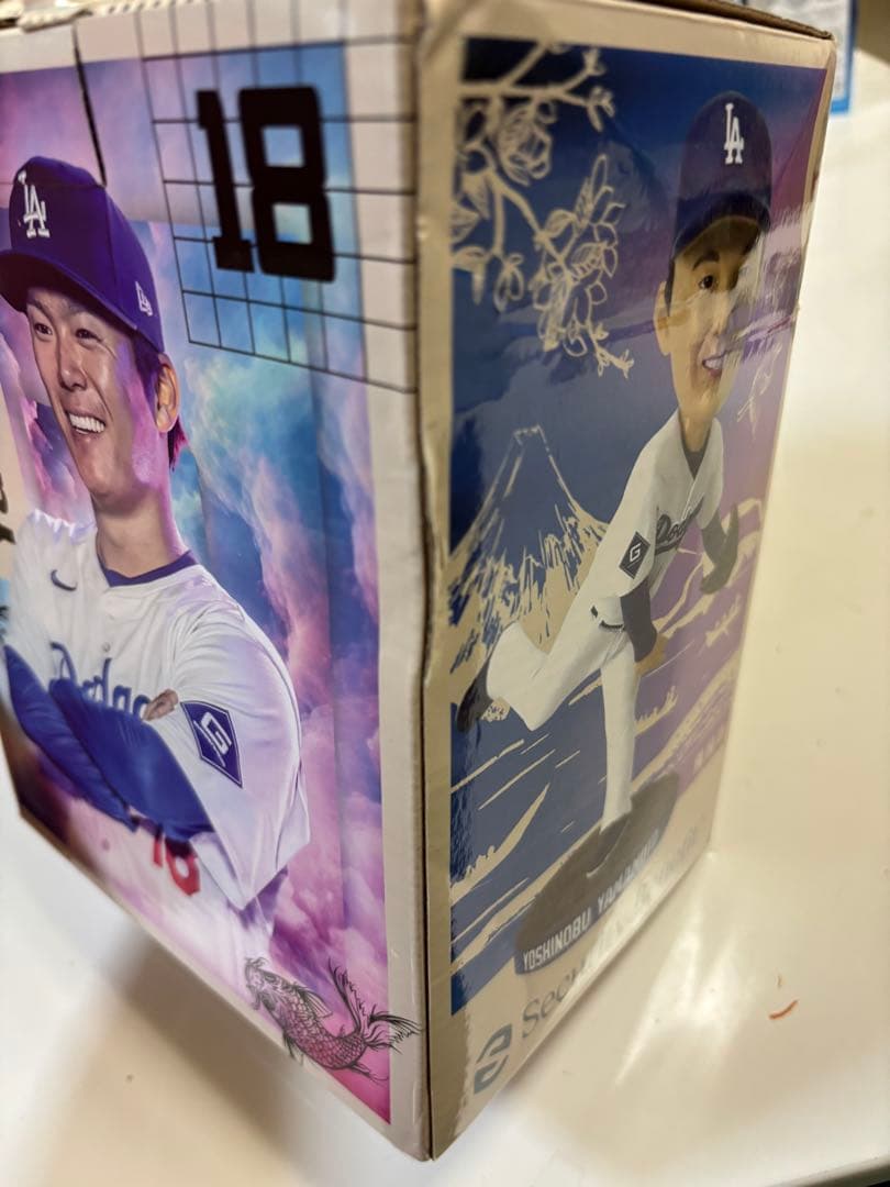 山本由伸 ボブルヘッド 人形 ドジャース