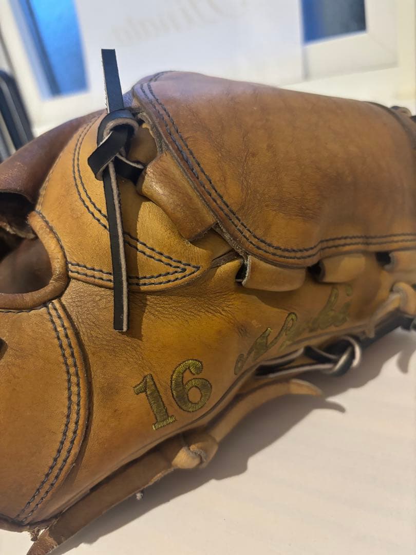 Mizuno 硬式グローブ サイズ16 茶色