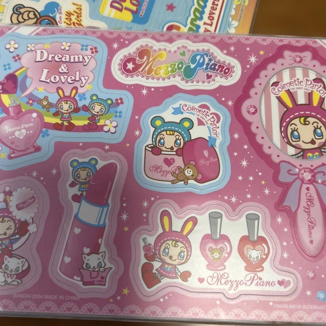 平成レトロ！ベリエちゃん、ルッキーちゃん、たちのキャラぺったん６枚