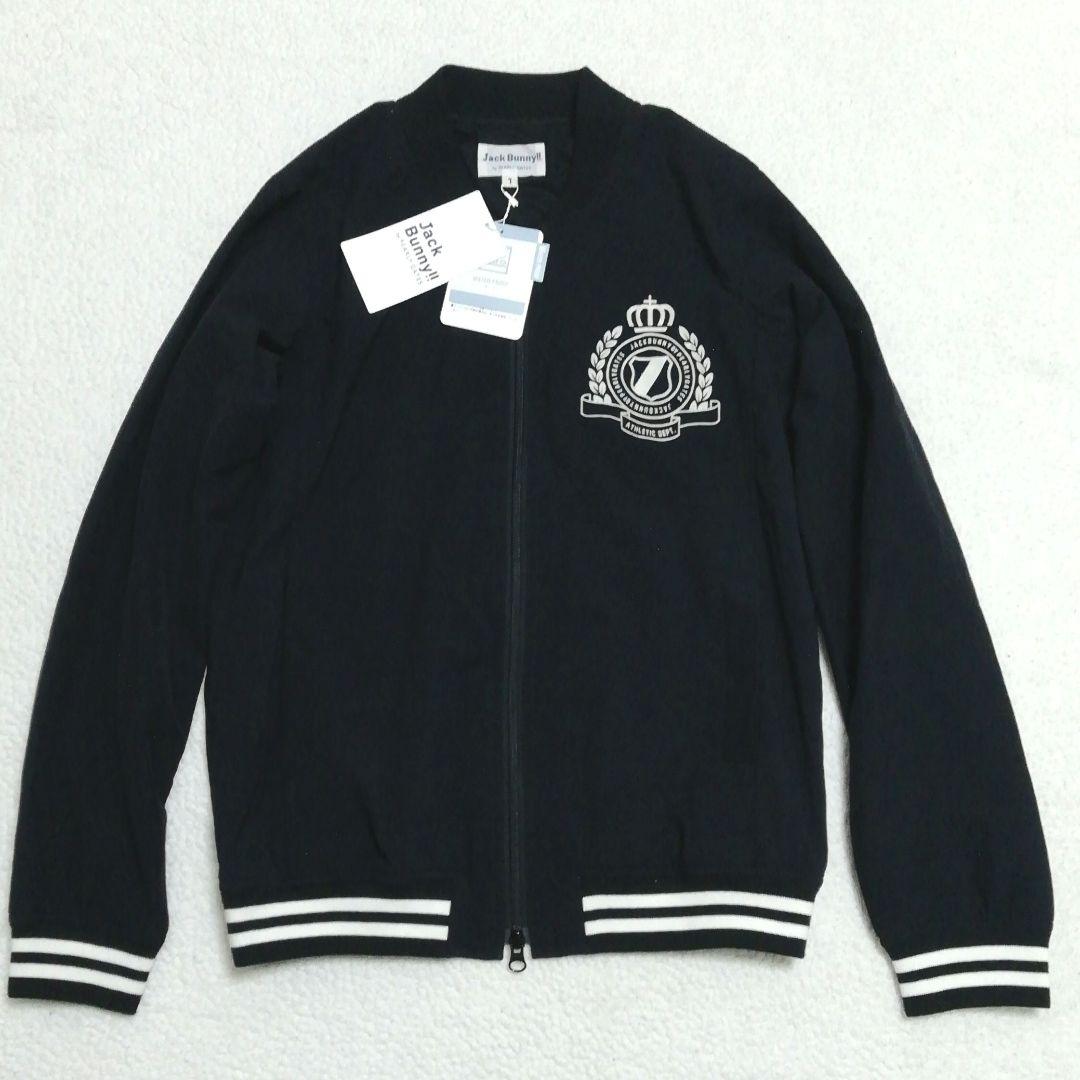タグ付新品ジャックバニーWATER PROOFストレッチジャケット(1)撥水 黒