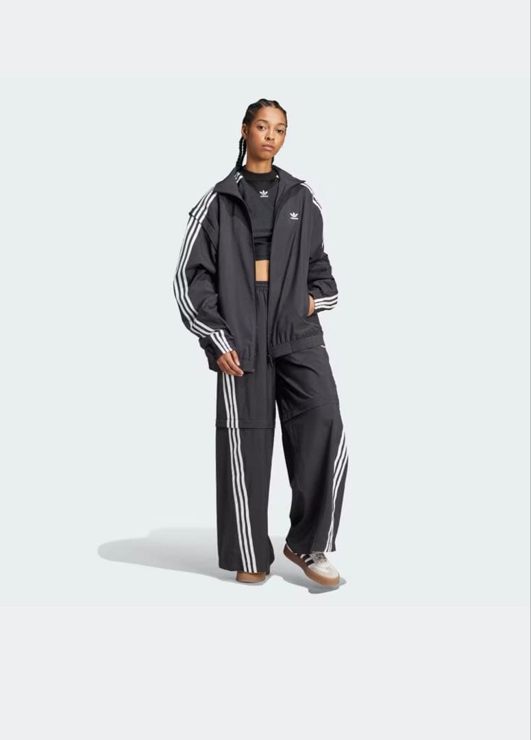 ADILENIUM シーズン2 オーバーサイズ トラックトップパンツセットアップ
