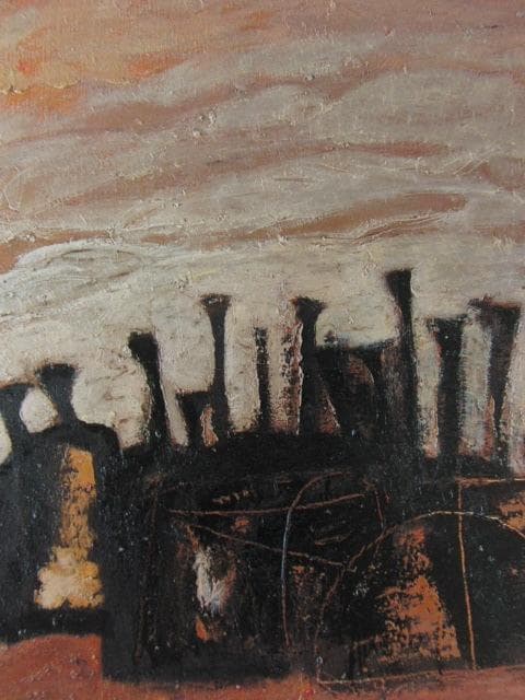 三岸節子、【窓】、希少な大判額装用画集より、美品、日本人画家、新品額装付