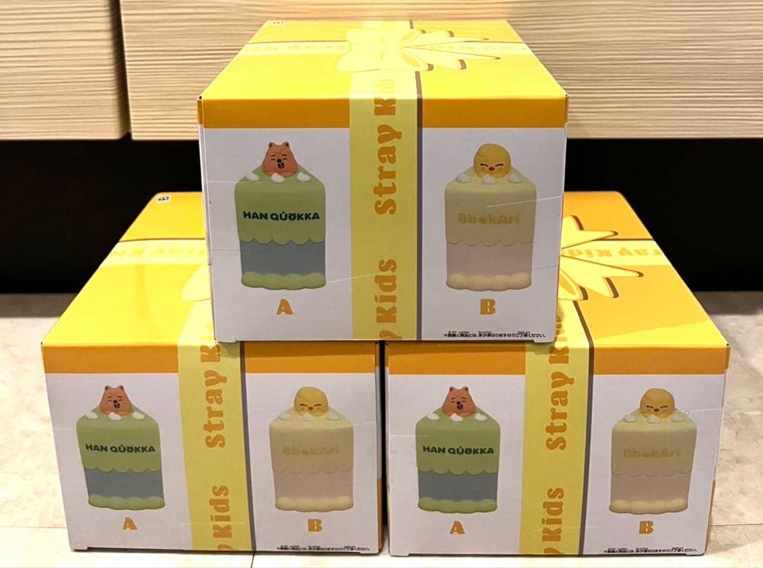 SKZOO BIRTHDAY CAKE　コレクション　BbokAri 3体セット