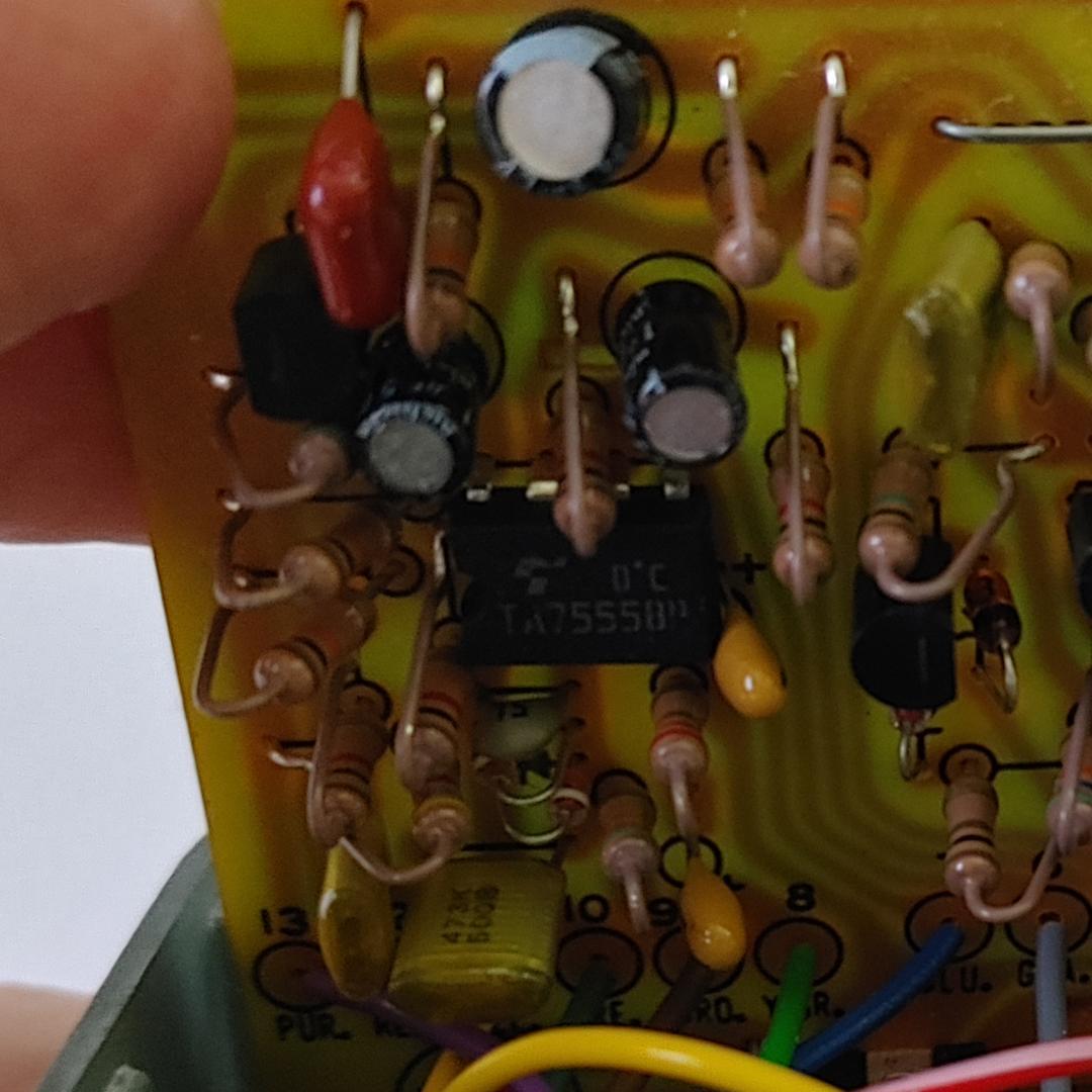 【レア】Ibanez TS9 2nd Maxon基板/東芝TA7555BP搭載