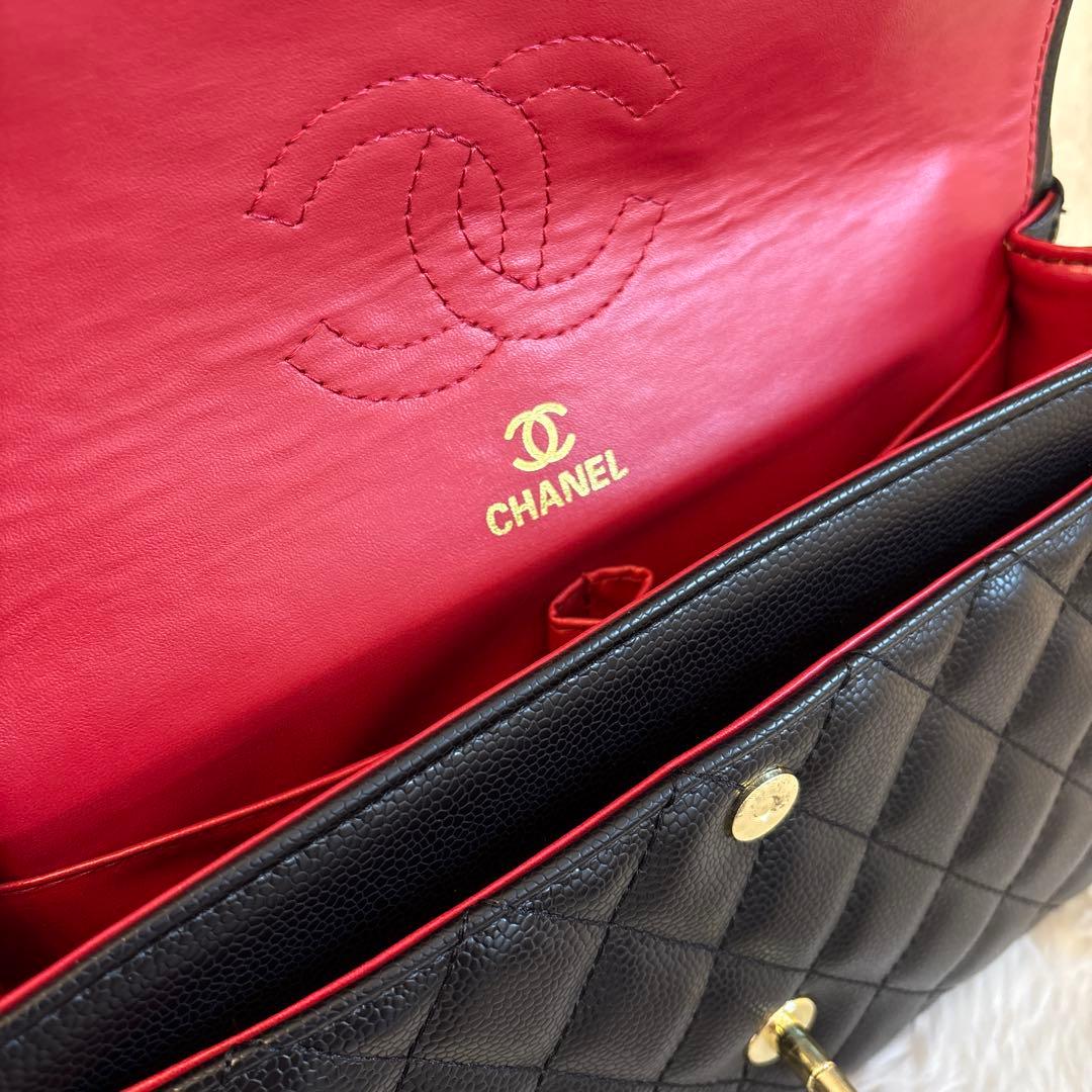 CHANEL マトラッセ 30 キャビアスキン
