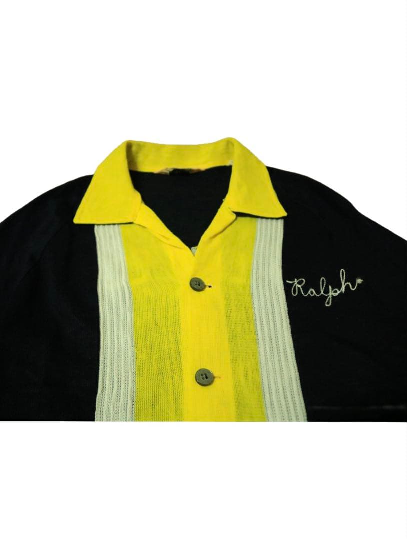 60's Hilton bowling シャツ L