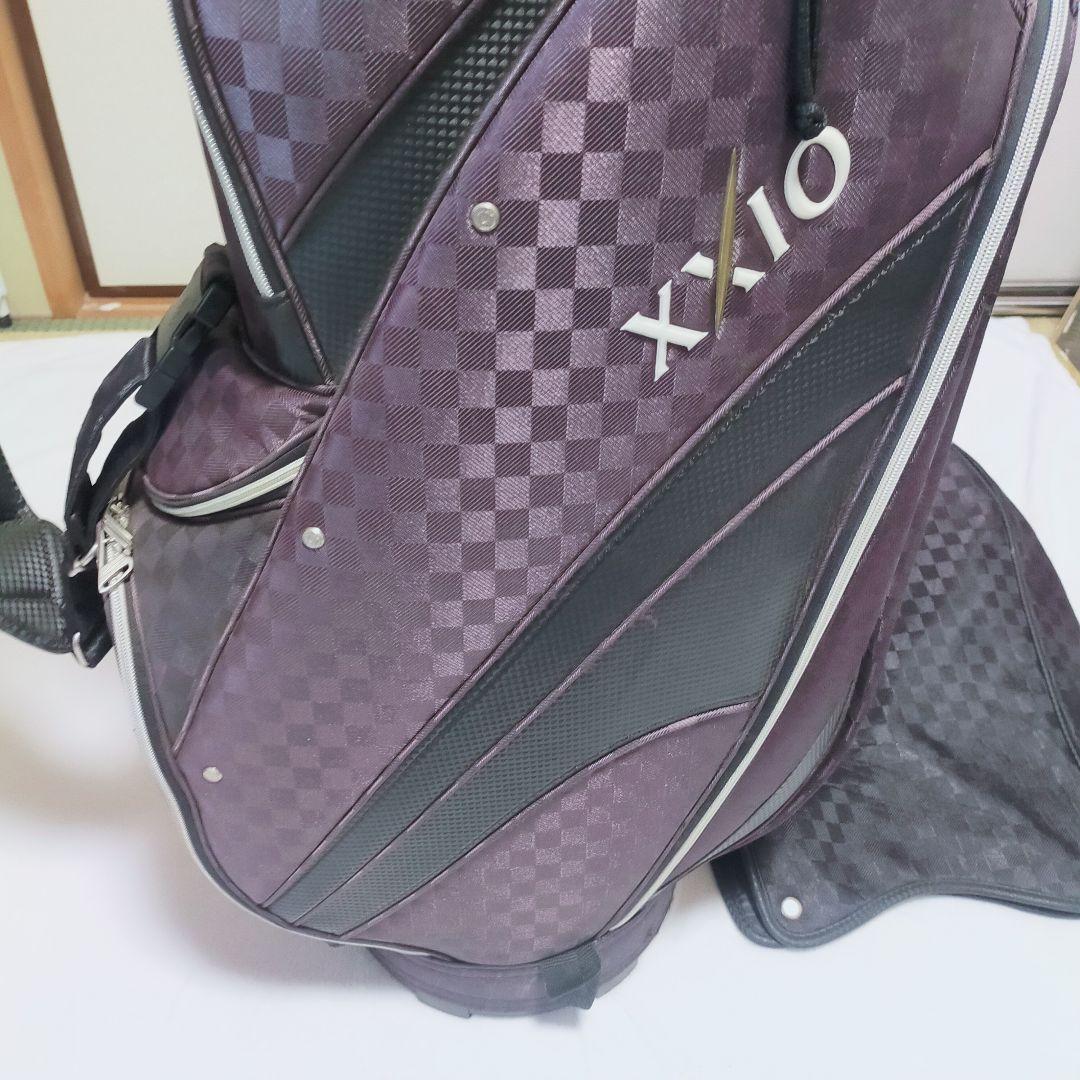 DUNLOP XXIO ゼクシオ 茶色チェック キャディバック