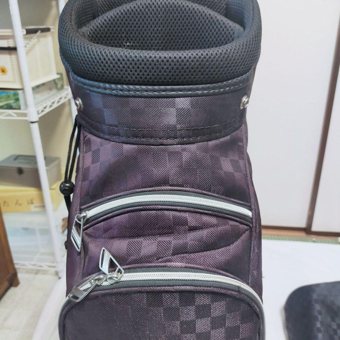 DUNLOP XXIO ゼクシオ 茶色チェック キャディバック