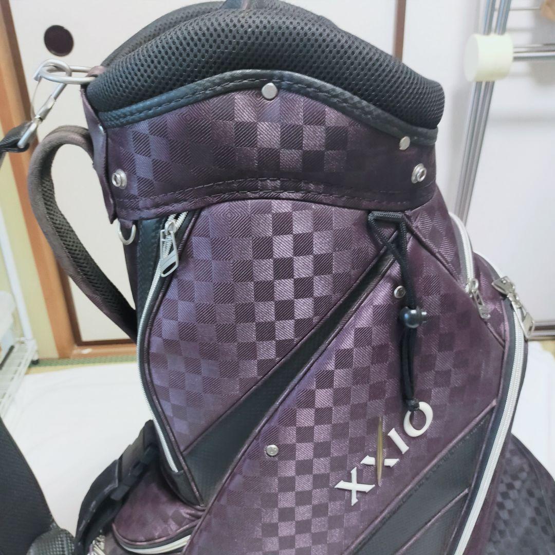 DUNLOP XXIO ゼクシオ 茶色チェック キャディバック
