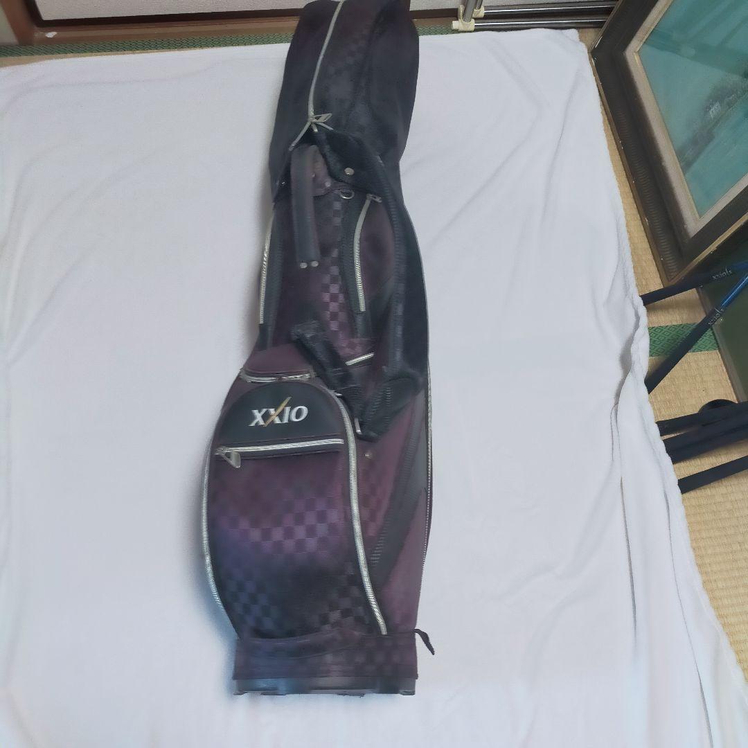 DUNLOP XXIO ゼクシオ 茶色チェック キャディバック
