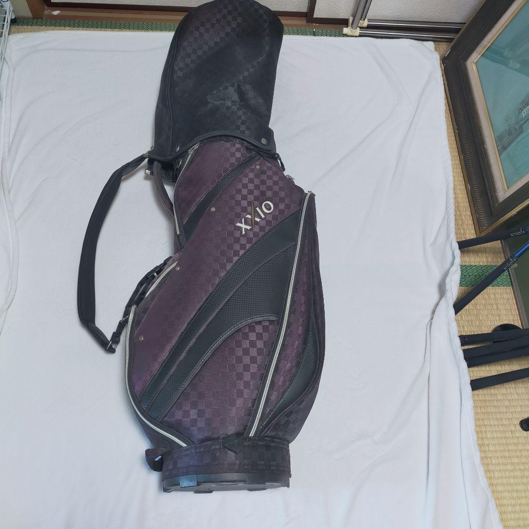 DUNLOP XXIO ゼクシオ 茶色チェック キャディバック