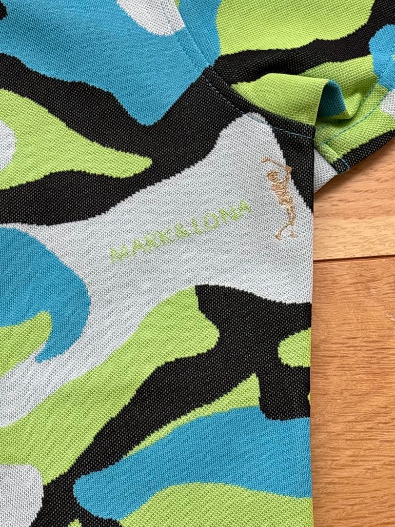 MARK & LONA カモフラージュ ポロシャツ