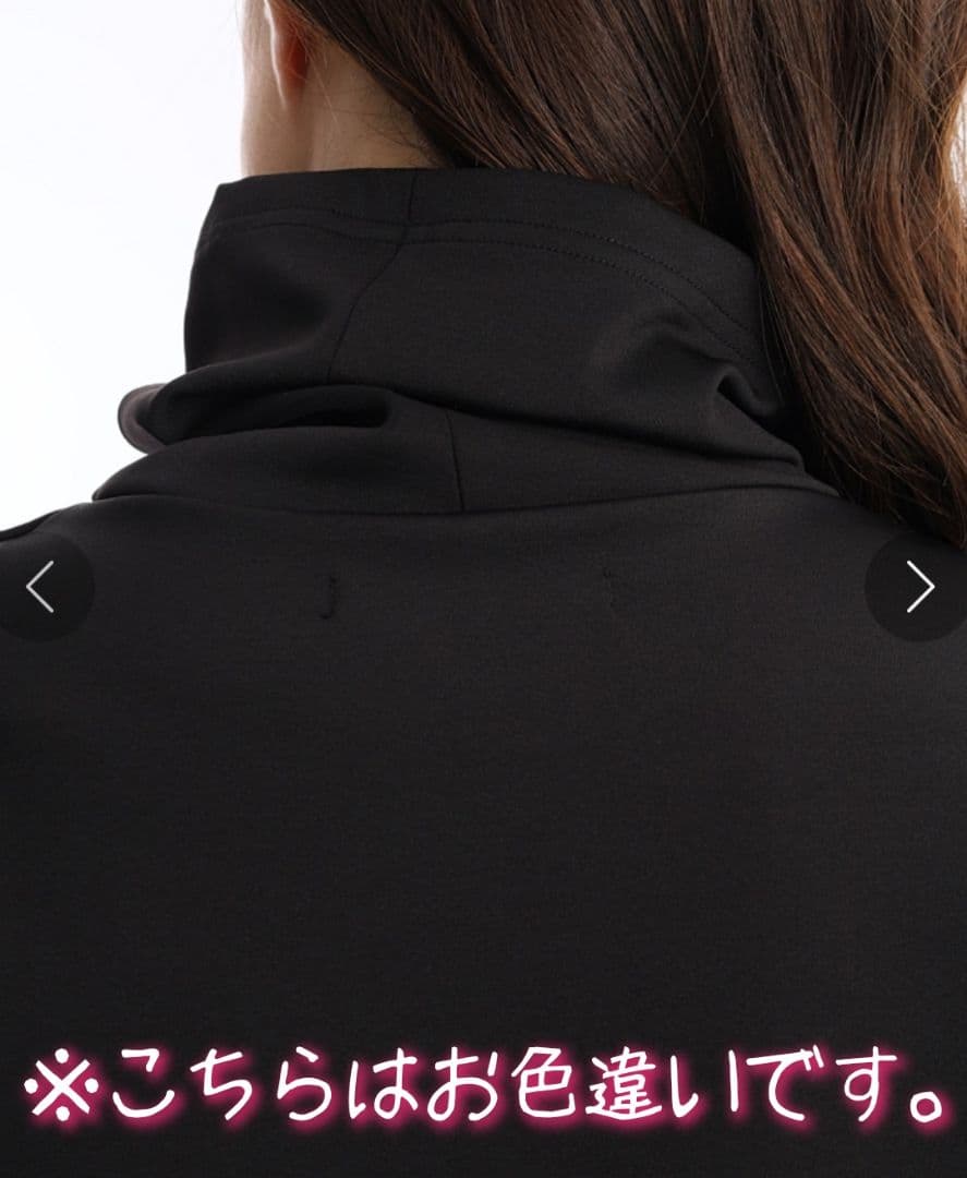 【新品タグ付】ANSUNESS♡袖リブ切替裏微起毛オーバーサイズカットソー　M