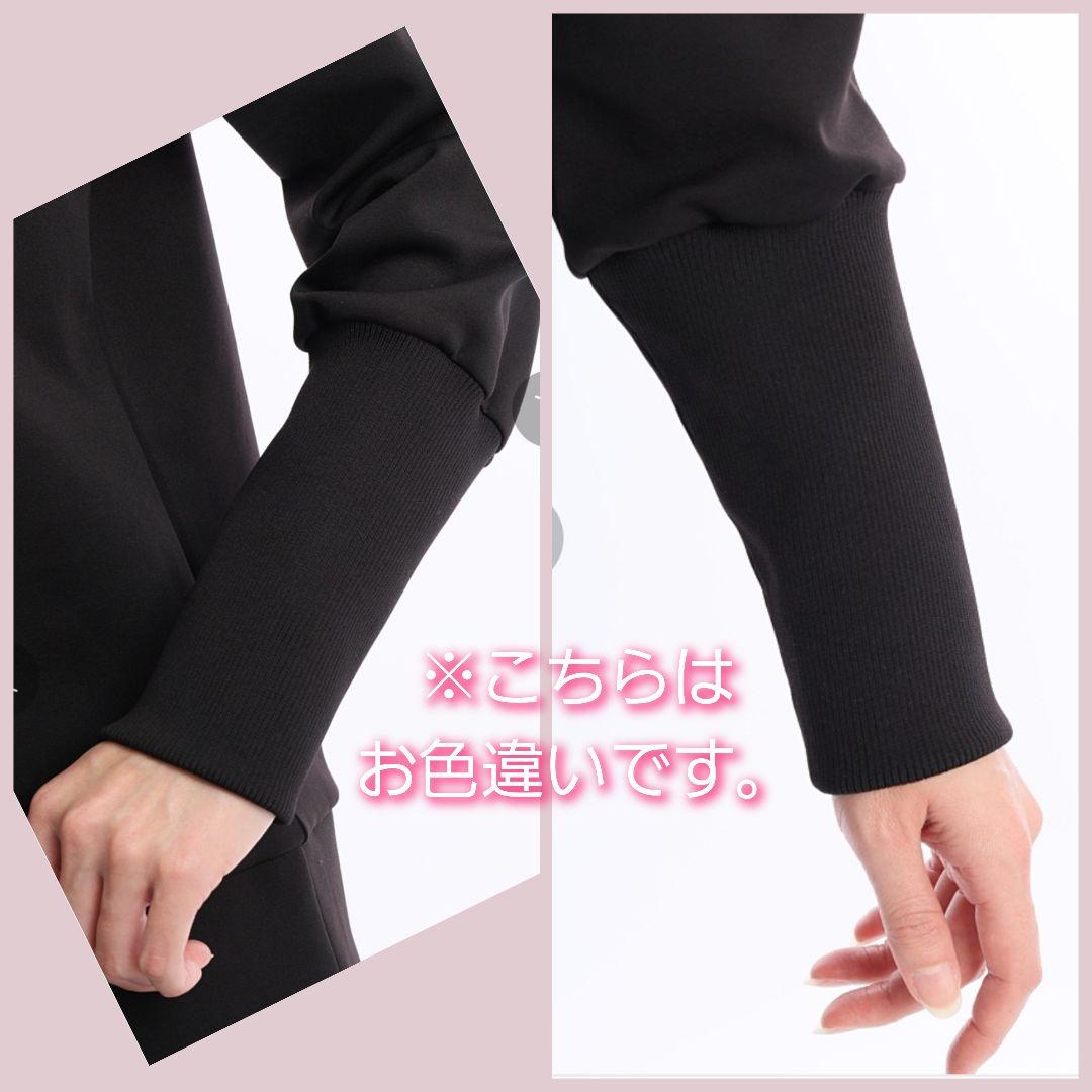 【新品タグ付】ANSUNESS♡袖リブ切替裏微起毛オーバーサイズカットソー　M