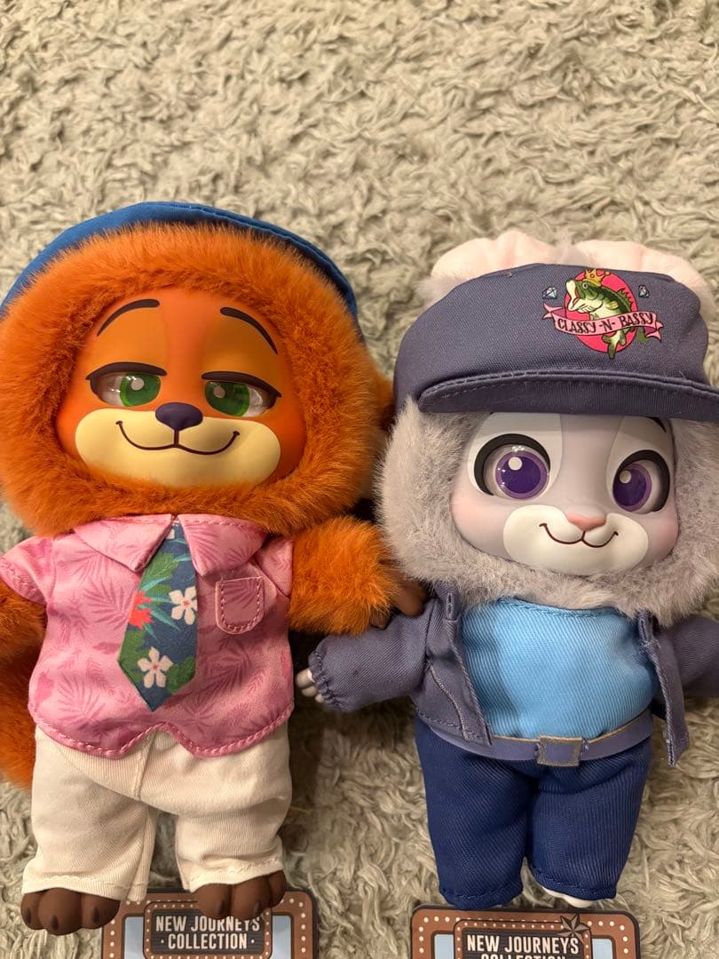 TOP TOY ズートピア ぬいぐるみ　フィギュア　ニック　ジュディ　新品未使用