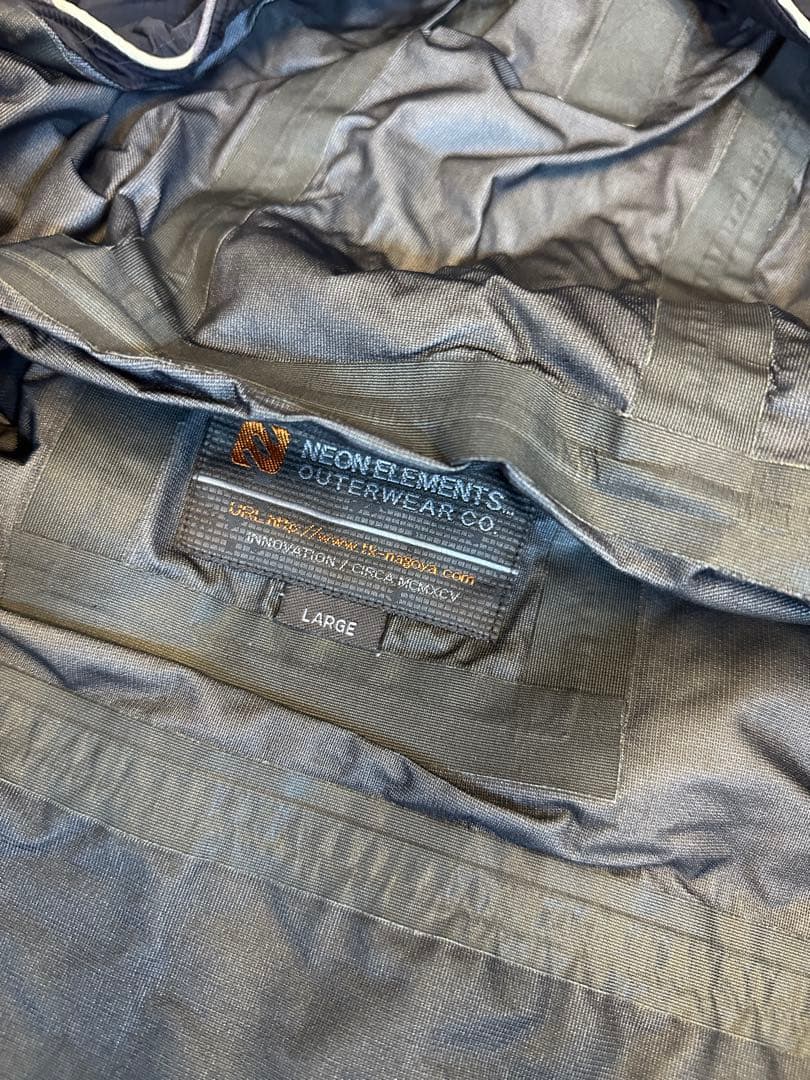 スノーボードウェア Lサイズ グレー/オレンジ