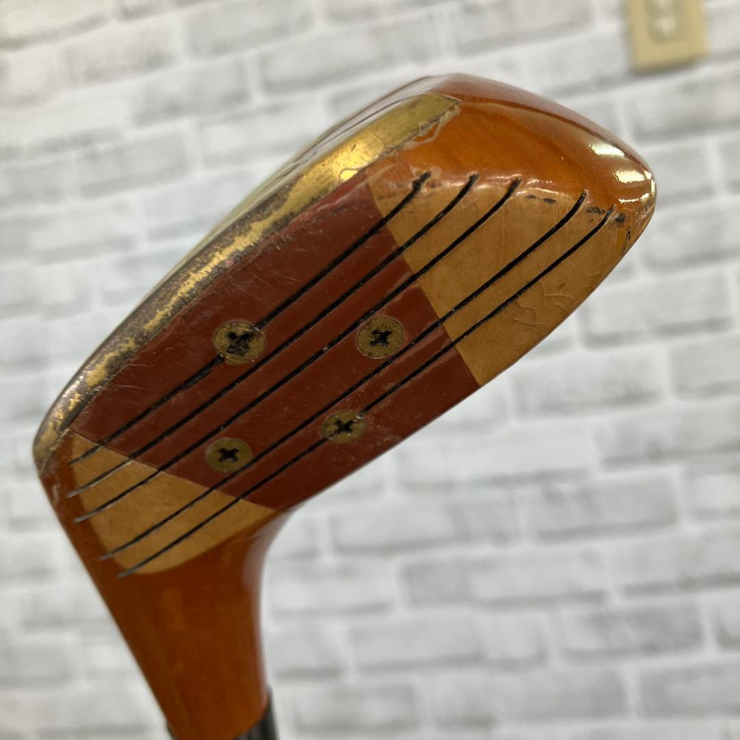 【希少】ヴィンテージ ゴルフクラブ 3本セット パーシモン ウッド