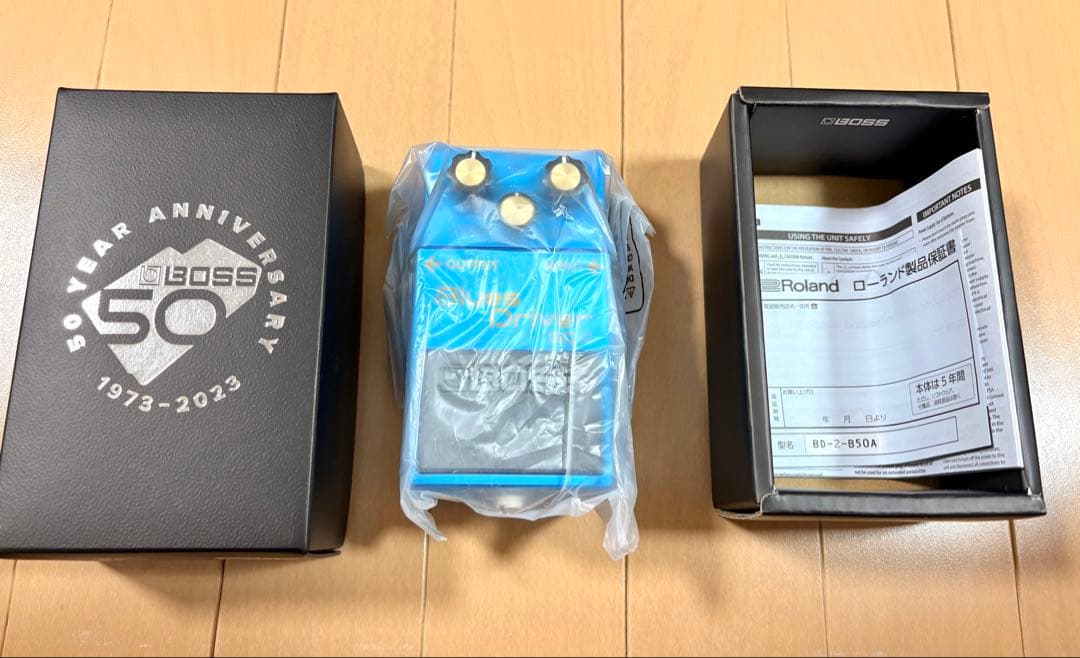 ⭐︎未使用 BOSS BD-2 Blues D 50周年限定モデル