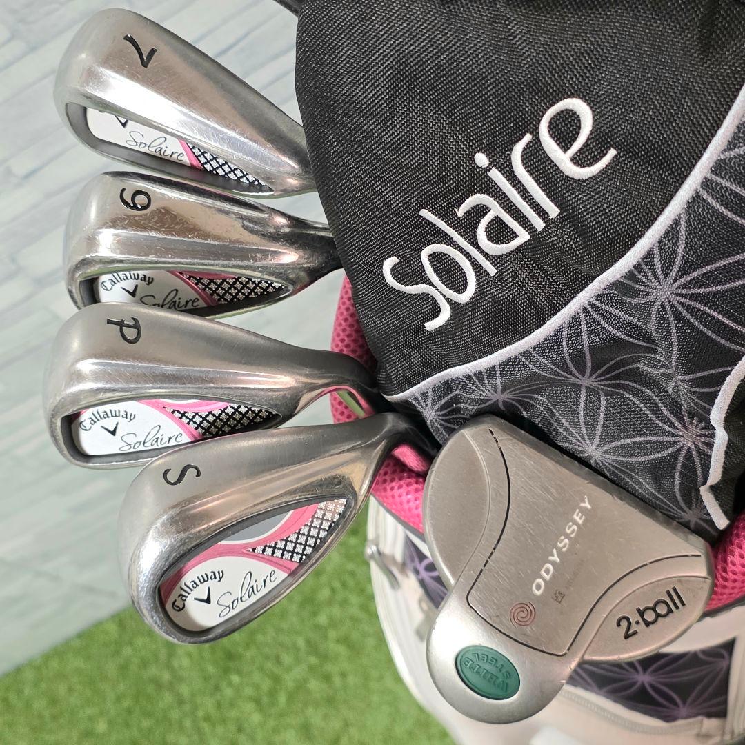 キャロウェイ ソレイル ゴルフクラブ レディース セット 右 Callaway