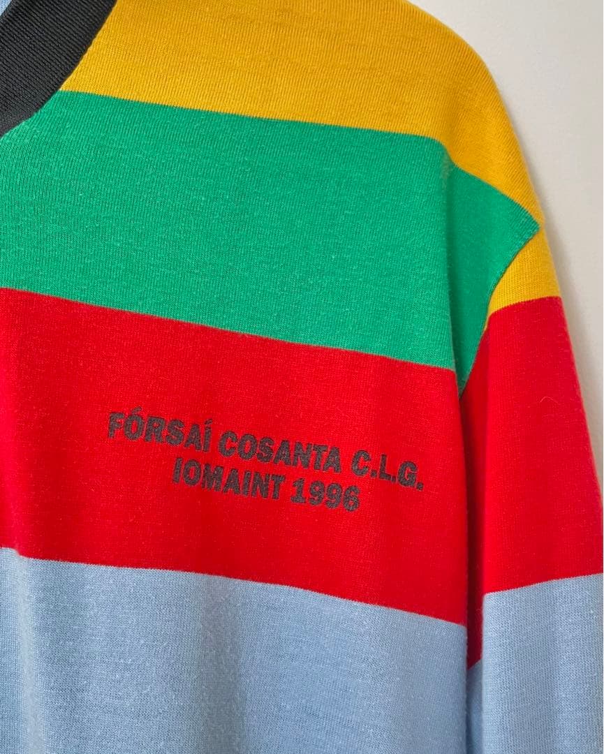 希少 90s フットボール ゲームシャツ アイルランド製 ビンテージ サッカー