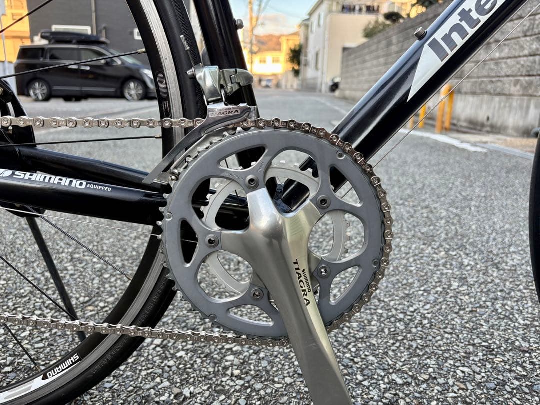 美車InterMax RAYS Tiagrカーボンフォーク 定価15万円程です